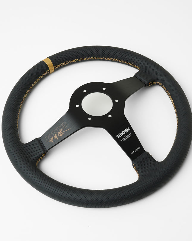 RWB Perforated Leather Quali Steering Wheel