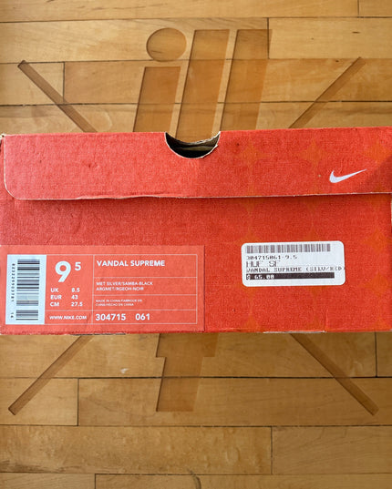 Nike Vandal High Supreme “Metallic Silver”