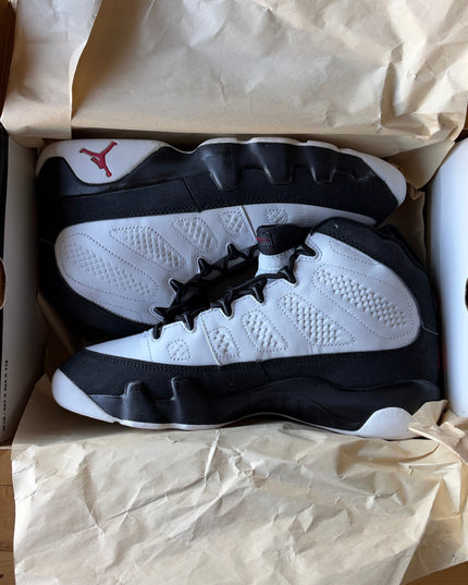 Air Jordan 9 Retro “White / Black / True Red”