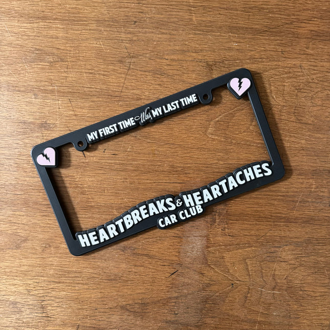 Heartaches Plate Frame