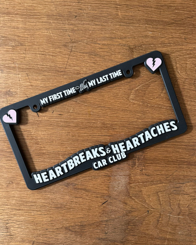 Heartaches Plate Frame